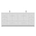 Alya Bath | Sortino 84" Modern Bathroom Vanity in White (Free Standing) Alya Bath - Vanities Alya Bath   