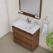 Alya Bath | Paterno 36" Modern Freestanding Bathroom Vanity in Rosewood Alya Bath - Vanities Alya Bath   