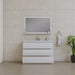 Alya Bath | Paterno 48" Modern Freestanding Bathroom Vanity in White Alya Bath - Vanities Alya Bath   