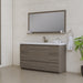 Alya Bath | Paterno 60" Single Modern Freestanding Bathroom Vanity in Gray Alya Bath - Vanities Alya Bath   