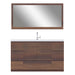 Alya Bath | Paterno 60" Single Modern Freestanding Bathroom Vanity in Rosewood Alya Bath - Vanities Alya Bath   