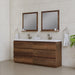 Alya Bath | Paterno 72" Modern Freestanding Bathroom Vanity in Rosewood Alya Bath - Vanities Alya Bath   