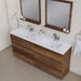 Alya Bath | Paterno 72" Modern Freestanding Bathroom Vanity in Rosewood Alya Bath - Vanities Alya Bath   