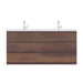 Alya Bath | Paterno 72" Modern Freestanding Bathroom Vanity in Rosewood Alya Bath - Vanities Alya Bath   