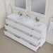 Alya Bath | Paterno 72" Modern Freestanding Bathroom Vanity in White Alya Bath - Vanities Alya Bath   