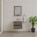 Alya Bath | Paterno 24" Modern Wall Mounted Bathroom Vanity in Gray Alya Bath - Vanities Alya Bath   