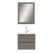 Alya Bath | Paterno 24" Modern Wall Mounted Bathroom Vanity in Gray Alya Bath - Vanities Alya Bath   