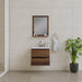 Alya Bath | Paterno 24" Modern Wall Mounted Bathroom Vanity in Rosewood Alya Bath - Vanities Alya Bath   