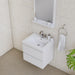 Alya Bath | Paterno 24" Modern Wall Mounted Bathroom Vanity in White Alya Bath - Vanities Alya Bath   