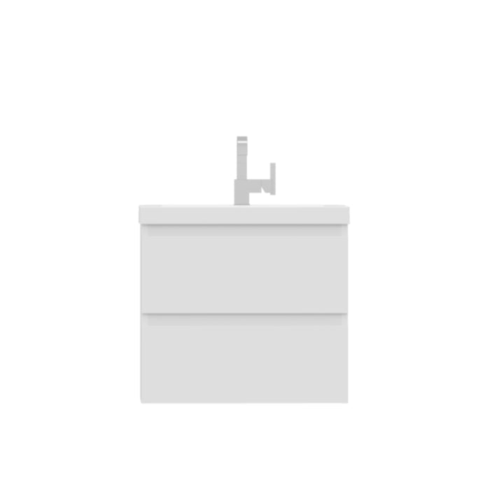 Alya Bath | Paterno 24" Modern Wall Mounted Bathroom Vanity in White Alya Bath - Vanities Alya Bath   