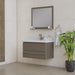 Alya Bath | Paterno 36" Modern Wall Mounted Bathroom Vanity in Gray Alya Bath - Vanities Alya Bath   