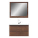 Alya Bath | Paterno 36" Modern Wall Mounted Bathroom Vanity in Rosewood Alya Bath - Vanities Alya Bath   