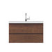 Alya Bath | Paterno 36" Modern Wall Mounted Bathroom Vanity in Rosewood Alya Bath - Vanities Alya Bath   