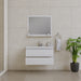 Alya Bath | Paterno 36" Modern Wall Mounted Bathroom Vanity in White Alya Bath - Vanities Alya Bath   