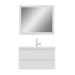 Alya Bath | Paterno 36" Modern Wall Mounted Bathroom Vanity in White Alya Bath - Vanities Alya Bath   