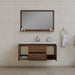 Alya Bath | Paterno 48" Modern Wall Mounted Bathroom Vanity in Rosewood Alya Bath - Vanities Alya Bath   