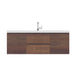 Alya Bath | Paterno 60" Single Modern Wall Mounted Bathroom Vanity in Rosewood Alya Bath - Vanities Alya Bath   