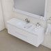 Alya Bath | Paterno 60" Single Modern Wall Mounted Bathroom Vanity in White Alya Bath - Vanities Alya Bath   