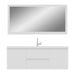 Alya Bath | Paterno 60" Single Modern Wall Mounted Bathroom Vanity in White Alya Bath - Vanities Alya Bath   