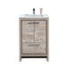 KubeBath | Dolce 24" Nature Wood Modern Bathroom Vanity with White Quartz Counter-Top KubeBath - Vanities KubeBath   