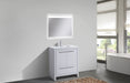 KubeBath | Dolce 30" High Gloss White Modern Bathroom Vanity with White Quartz Counter-Top KubeBath - Vanities KubeBath   