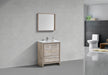 KubeBath | Dolce 30" Nature Wood Modern Bathroom Vanity with White Quartz Counter-Top KubeBath - Vanities KubeBath   