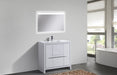 KubeBath | Dolce 36" High Gloss White Modern Bathroom Vanity with White Quartz Counter-Top KubeBath - Vanities KubeBath   