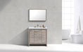 KubeBath | Dolce 36" Nature Wood Modern Bathroom Vanity with White Quartz Counter-Top KubeBath - Vanities KubeBath   