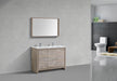 KubeBath | Dolce 48" Double Sink Nature Wood Modern Bathroom Vanity with White Quartz Counter-Top KubeBath - Vanities KubeBath   