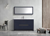 KubeBath | Dolce 60" Blue Modern Bathroom Vanity with White Quartz Counter-Top KubeBath - Vanities KubeBath   