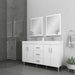 Alya Bath | Ripley 60" White Double vanity with Sink (Free Standing) Alya Bath - Vanities Alya Bath   