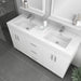 Alya Bath | Ripley 60" White Double vanity with Sink (Free Standing) Alya Bath - Vanities Alya Bath   