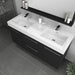 Alya Bath | Ripley 60" Black Double Vanity with Sink (Wall Mounted) Alya Bath - Vanities Alya Bath   