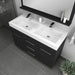 Alya Bath | Ripley 48" Black Double Vanity with Sink (Free Standing) Alya Bath - Vanities Alya Bath   