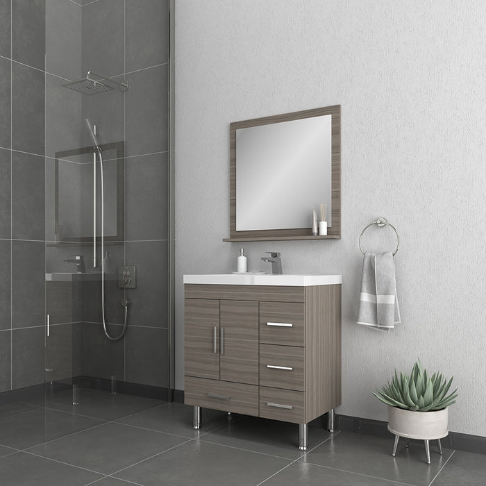 Alya Bath | Ripley 30" Gray Vanity with Sink (Free Standing) Alya Bath - Vanities Alya Bath   