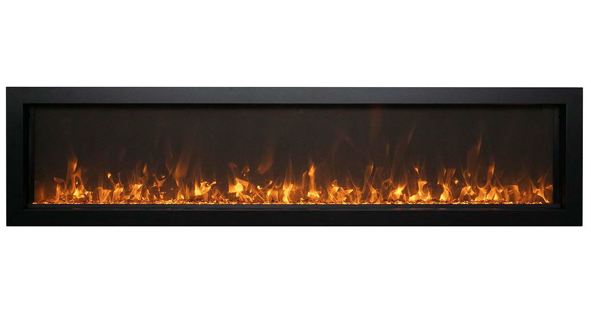 Amantii | Panorama Built-In Xtra-Slim | Smart Electric Fireplace Indoor / Outdoor Amantii - Electric Fireplace Amantii   