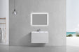 KubeBath | Balli 32'' Wall Mount Modern Bathroom Vanity in Gloss White Finish KubeBath - Vanities KubeBath   