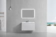 KubeBath | Balli 36'' Wall Mount Modern Bathroom Vanity in Gloss White Finish KubeBath - Vanities KubeBath   