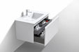 KubeBath | Balli 36'' Wall Mount Modern Bathroom Vanity in Gloss White Finish KubeBath - Vanities KubeBath   