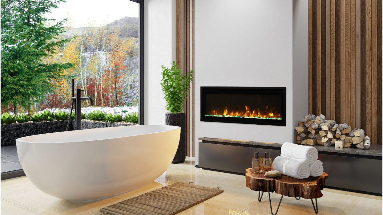 Amantii | Panorama Built-In Xtra-Slim | Smart Electric Fireplace Indoor / Outdoor Amantii - Electric Fireplace Amantii   