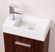 KubeBath | Bliss 18" Walnut Wall Mount Modern Bathroom Vanity KubeBath - Vanities KubeBath   