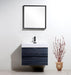 KubeBath | Bliss 30" Gray Oak Wall Mount Modern Bathroom Vanity KubeBath - Vanities KubeBath   