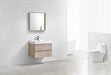 KubeBath | Bliss 30" Nature Wood Wall Mount Modern Bathroom Vanity KubeBath - Vanities KubeBath   