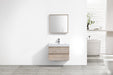 KubeBath | Bliss 30" Nature Wood Wall Mount Modern Bathroom Vanity KubeBath - Vanities KubeBath   