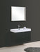 KubeBath | Bliss 36" Black Wall Mount Modern Bathroom Vanity KubeBath - Vanities KubeBath   