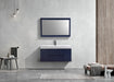 KubeBath | Bliss 48" Blue Wall Mount Modern Bathroom Vanity KubeBath - Vanities KubeBath   