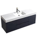 KubeBath | Bliss 60" Single Sink Blue Wall Mount Modern Bathroom Vanity KubeBath - Vanities KubeBath   