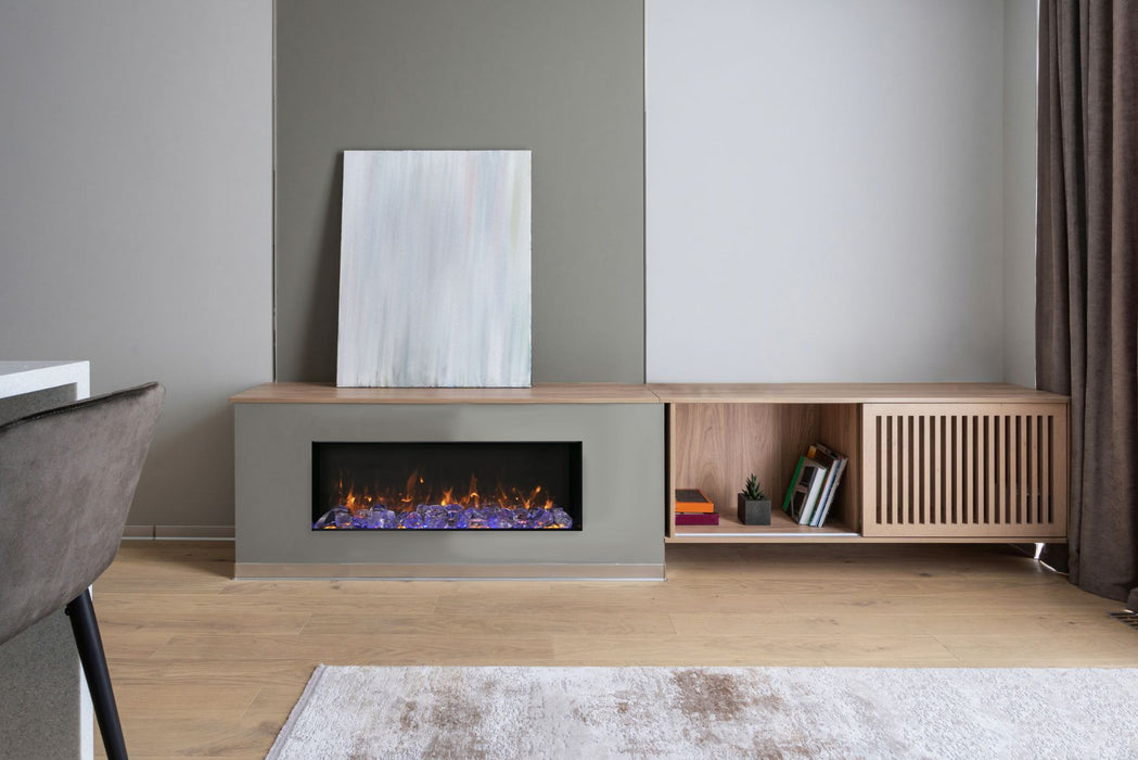 Amantii | Panorama Built-In Slim | Smart Electric Fireplace Indoor / Outdoor Amantii - Electric Fireplace Amantii   