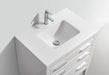 KubeBath | Eiffel 30'' High Gloss White Vanity W/ Quartz Counter Top KubeBath - Vanities KubeBath   