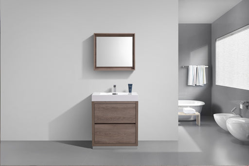 KubeBath | Bliss 24" Butternut Free Standing Modern Bathroom Vanity KubeBath - Vanities KubeBath   